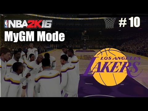 NBA 2K16 Lakers MyGM - OT against the SPURS! - Ep.10