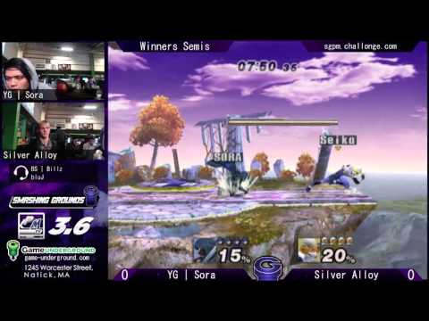 SG at GU 10.2- Project M 3.6- Silver Alloy (Sheik) vs. YG l Sora (Marth)