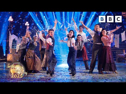 The curtain rises on Musicals Week with this dazzling show-stopping routine! ✨ BBC Strictly 2025