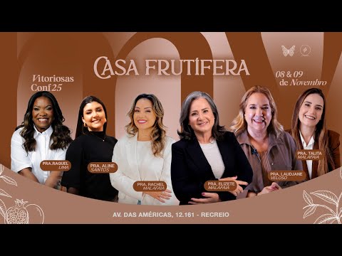 Conferência Mulheres Vitoriosas 2K25 - Etapa 2 | Pr. Laudjane Veloso | 08/11/25