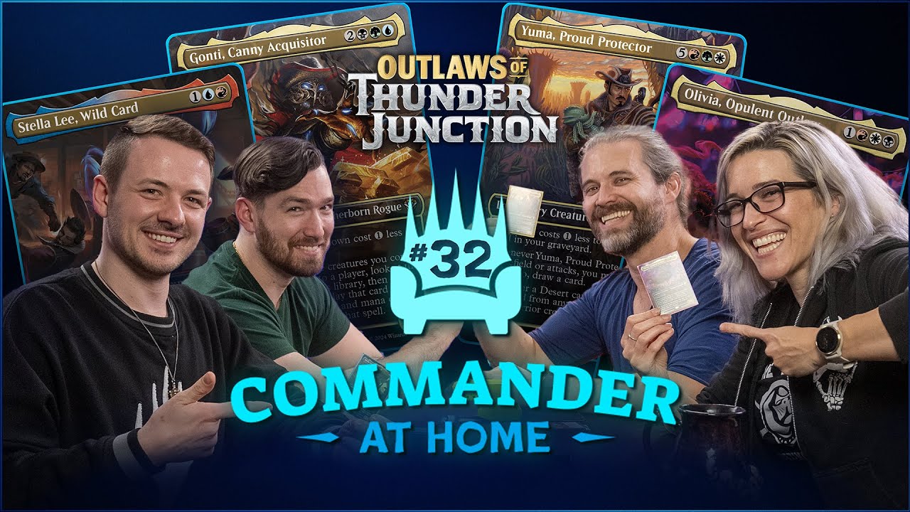 Commander at Home #32 - Outlaws of Thunder Junction Precon Preview feat Joey Schultz and Daniel Holt
