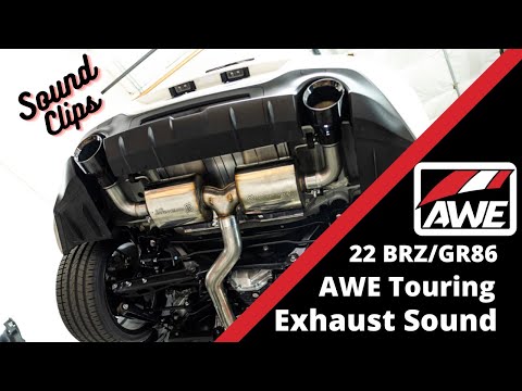 AWE Touring Edition 22 BRZ/GR86 Catback Exhaust - So deep!