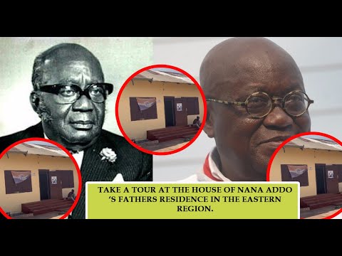 Take a tour of the house of Nana Addo‘s father's home, which has been preserved for history sake