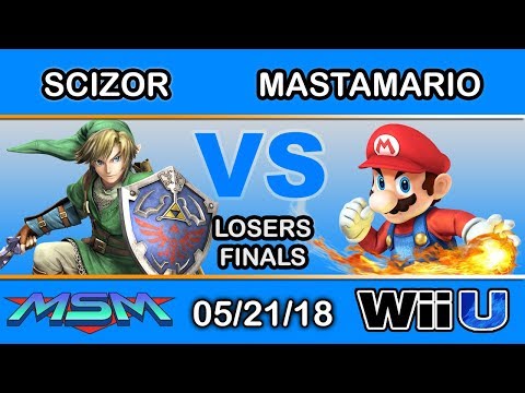 MSM 147 - Scizor (Link) Vs. Mastamario (Mario) Losers Finals - Smash 4