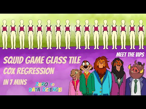 Squid Game Data Science | Episode 5 - Glass Tiles | Easy Cox Regression Tutorial