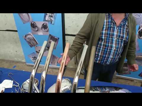 HOW TO CHROME METALS | PROCESS: Repair Polishing Copper Nichrome Cromar