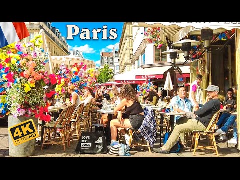 Paris Walks, Summer in Paris - July 5, 2022, 4K UHD