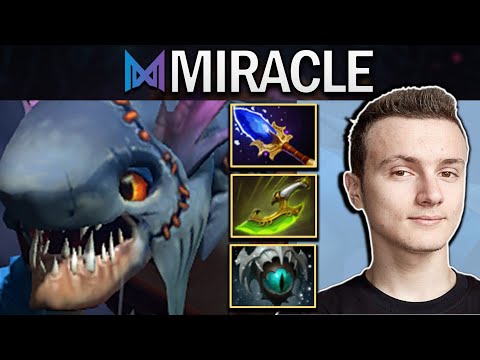 Slark Dota 2 Gameplay Nigma.Miracle with 23 Kills and Swift Blink