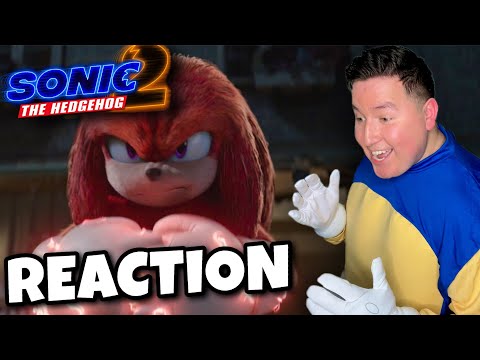 Sonic The Hedgehog 2 Trailer REACTION