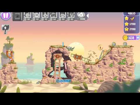 Angry Birds Stella level 54 episode 2 3 stars HD Walkthrough