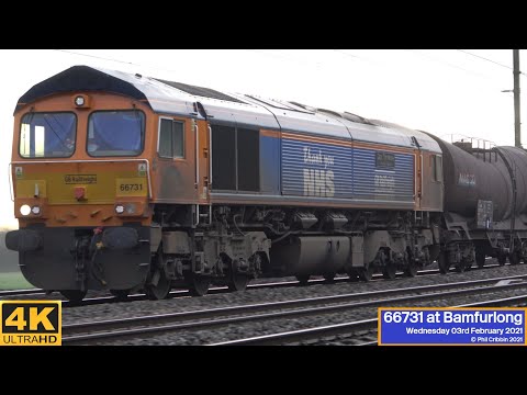 66731 at Bamfurlong - 03rd February 2021