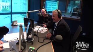 Channel 7 newsreader Peter Mitchell joins Ross and John