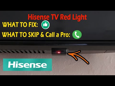 Hisense TV Flashing Red Lights? Here's What They Mean and How to Fix Them!