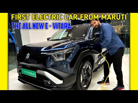 Thumbnail for The E-Vitara.😍Pure Electric Car from Maruti Suzuki. With 500+ kms range and best in class features by Suzuki e Vitara, Maruti Suzuki, Suzuki, Car
