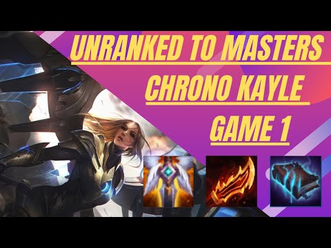 UNRANKED TO MASTERS  - GAME 1 🌟CHRONO KAYLE🌟 TEAMFIGHT TACTICS GALAXIES SET 3 |TFT 10.9 GUIDE OCE