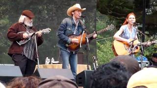 Gillian Welch and David Rawlings with David Grisman Hardly Strictly Bluegrass 2010