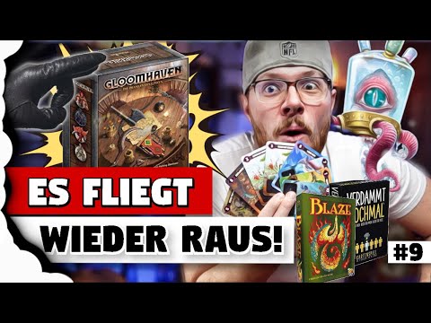 Gespielt | Gloomhaven fliegt zum zweiten Mal bei mir raus + Mindbug, Blaze, Verdammt nochmal | #9