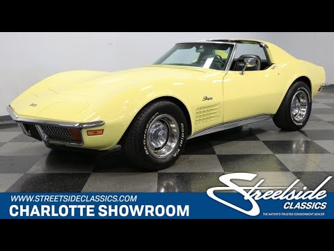 1972 Chevrolet Corvette (CC-1582927) for sale in Concord, North Carolina
