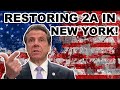 Federal Lawsuit To Restore Carry In New York City!!!