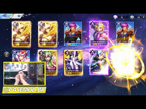 BANNER AIOLOS DE SAGITARIO COM ARMADURA DIVINA (Saint Seiya Awakening)