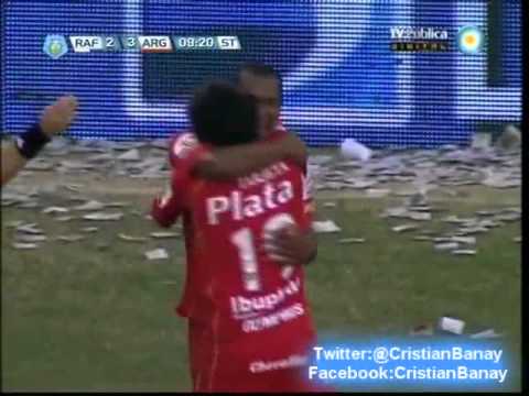 Atletico de Rafaela 5 Argentinos Jrs 3 (Relato Ariel Helueni) Torneo Inicial 2012 (29/9/2012)