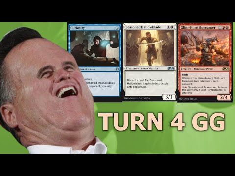 SUPER FAST KILL COMBO! Curiosity Historic Combo MTG Arena