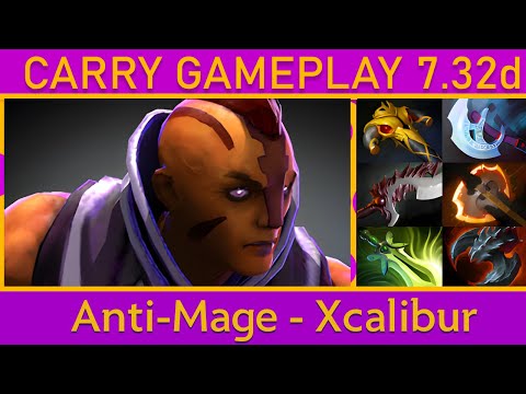 🌟Dota 2 Xcalibur Anti-Mage Carry - Top MMR
