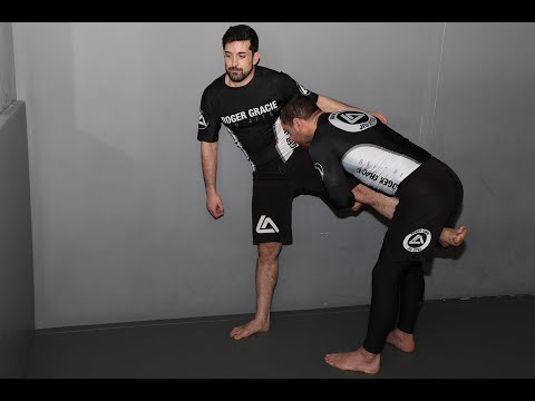 How to set up a Single Leg Takedown off the Wall - MMA Training with Dean Barthelemy