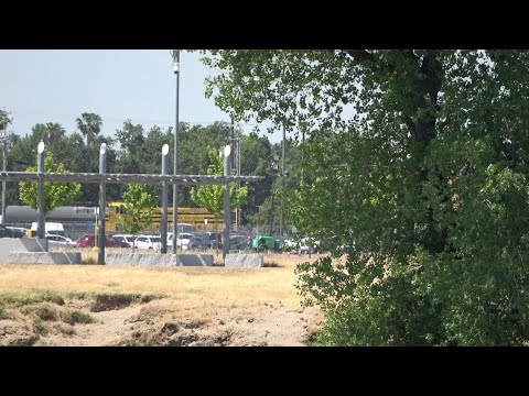 Sierra Northern Railway 133 Seen From Across Sacramento River, Sacramento CA Video