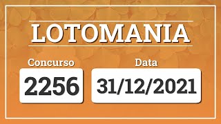 Capa de LOTOMANIA 2256