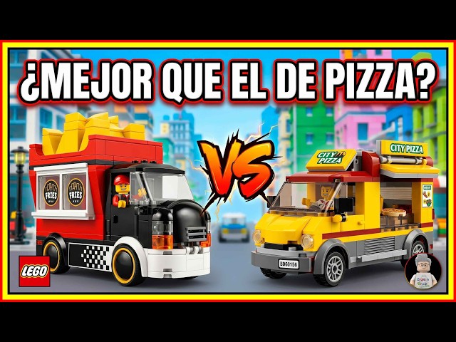 Vídeo relacionado con LEGO City Camión de Patatas Fritas de Juguete - Kit de Maquetas de Vehículo con Puesto Desmontable, 2 Minifiguras y Comida de Juguete - Regalo de Cumpleaños para Niños de 5+ Años - 60488