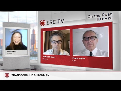 ESC TV On the Road - #AHA22 - TRANSFORM-HF and IRONMAN trials