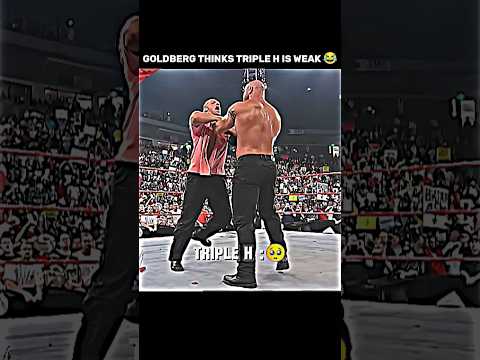 Goldberg mess with Triple h and Evolution 👿| Wait for end