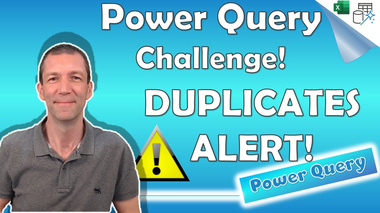 Power Query Challenge - Creating a Merge Duplicates Alert