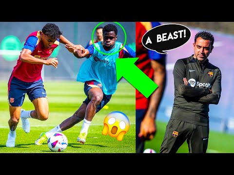 The 17-years-old BEAST from La Masia SHOCKED XAVI 🤯 - Landry Farre is the FUTURE of FC Barcelona!