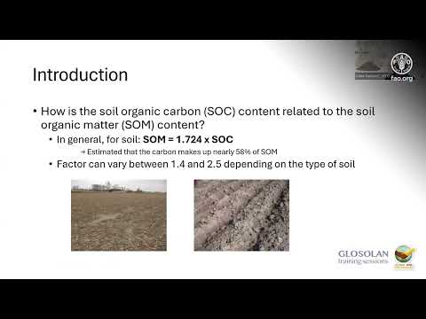 Module 15 – Determination of soil organic carbon (SOC)