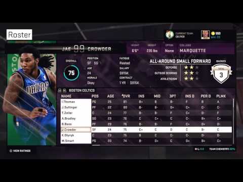 NBA2K15 MyLeague Ep. 1