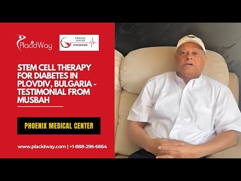 Patient aus den Emiraten berichtet in der Phoenix-Klinik in Plovdiv, Bulgarien, über seine Erfahrungen mit der Stammzellentherapie bei Diabetes