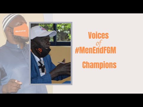 Training #MenEndFGM Champions in Kenya