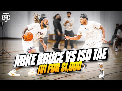 EVERYONE Has Been Waiting For This 1v1 To Drop... Iso Tae vs Mike Bruce For $1,000