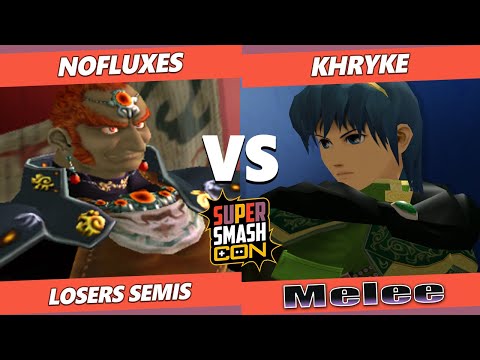 SSC Fall Fest Melee Losers Semis - NoFluxes (Ganon) Vs. Khryke (Marth) SSBM Tournament