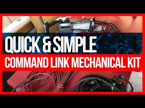 Command Link Mechanical Kit Install with 6YC INFORMATION STATION - Quick & Simple