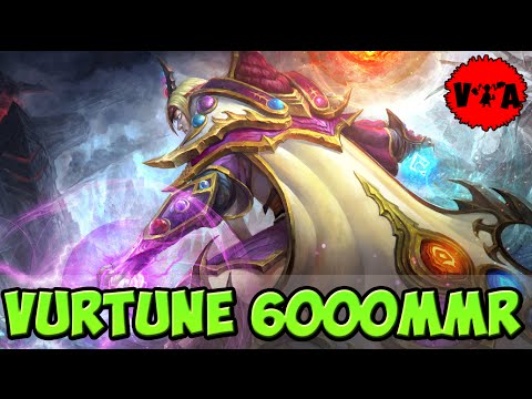 Dota 2 - Vurtune 6000 MMR Plays Invoker vol #9 - Ranked Match