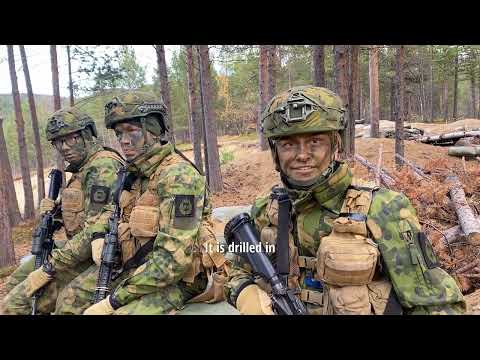Inside a military exercise in Garrison of Porsanger, the Norwegian Arctic