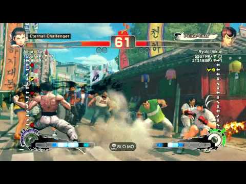 SSF4 2012 Sakura (Aihara Sin) vs Fei Long (Ryukichikun) Japanese Ranked Match