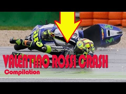 Valentino Rossi Crash Compilation || HD || Sport Champion