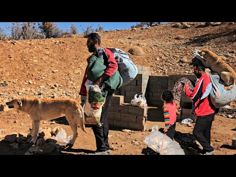 "Mustafa left the dangerous man's hut! Good decision to build a hut"