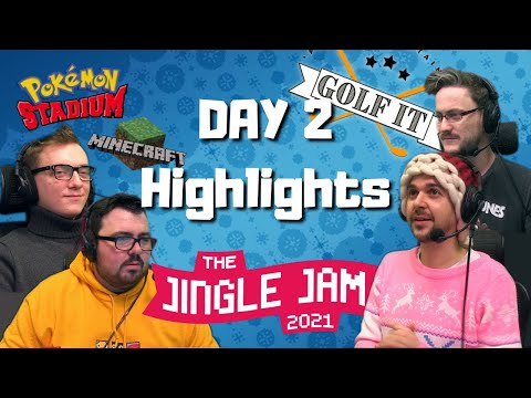 Jingle Jam 2021 - Day 2 Full Highlights