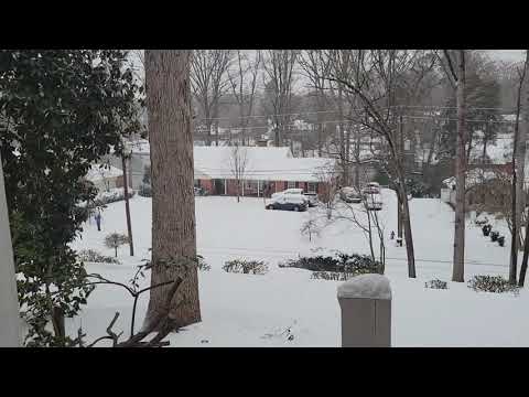 Snow Spartanburg SC January 16 2022