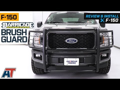 2015-2019 F150 Barricade Black Brush Guard Review & Install